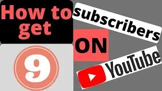 How to get 9 subscribers (take action on your goals)