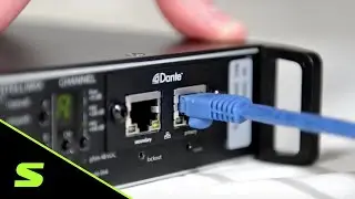 Shure SCM820 Digital IntelliMix Automatic Mixer: Linking via External Network Switch