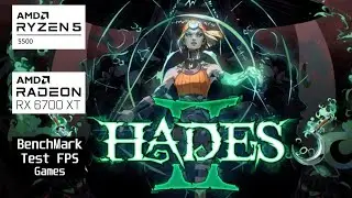 Hades II - Early Access l Rx 6700 xt & Ryzen 5 5500 l 1080p High FPSTEST#benchmark