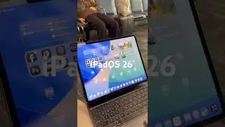 Running iPadOS 26 beta 1 ✨ 