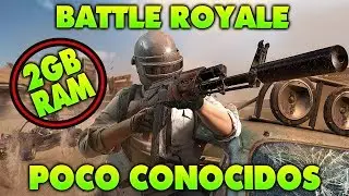 TOP 5 Juegos BATTLE ROYALE para PC de POCOS//MEDIOS REQUISITOS [2GB RAM] + Links