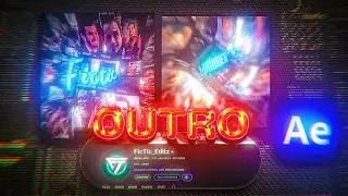 How To Make Outro Like @Fictic in After Effects