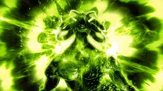 Green Devil Roar Stream Trantision Halloween OBS Stinger