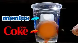 Mentos + Coke + HOT Resin = Bad Idea?