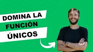 Domina la Función ÚNICOS en Excel: Extrae Valores Únicos Rápidamente como un Experto