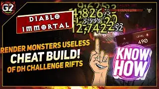 Render Monsters Useless - Unstoppable Cheat Build for Challenge Rift | Diablo Immortal