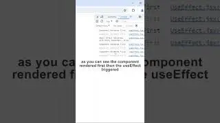 How The useEffect Works  
