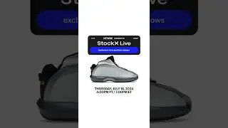 "StockX Live," only on NTWRK.
