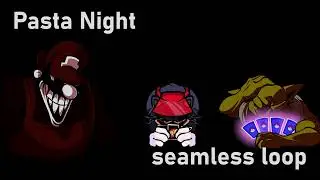 Pasta Night extended 1 hour FNF Hypno's Lullaby V2
