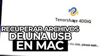 Cómo Recuperar Archivos borrados de USB o tarjeta SD en Mac - Tenorshare 4DDiG Data Recovery [2024]