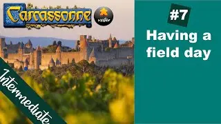 How to win Carcassonne: Intermediate strategy (ELO 1525 - 1550) - game 7