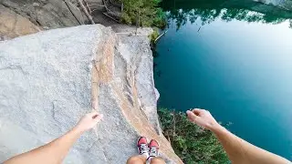 CLIFF JUMPING VS WATER FLIPS & FAILS