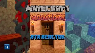 Woodpecker texture pack + RTX Reactor + BetterRTX for Minecraft Bedrock