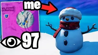 I got 100 players to STAND STILL and let the STORM CHOOSE WHO WINS in Fortnite... (GONE WRONG)