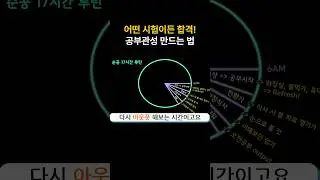 순공 17시간 확보하는 법