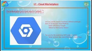 17 - Getting Started with Google Cloud Platform - Cloud Marketplace