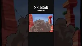 Mr. Bean VS BLUE CAR.. 