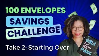 100 Envelopes Cash Savings Challenge💰| Starting Over | #Cashenvelopes 1-4 & 10-13 #savingmoney