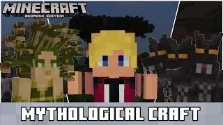 MYTHOLOGICAL CRAFT | Аддон на мифических мобов и предметов в майнкрафт бедрок 1.21+!!!