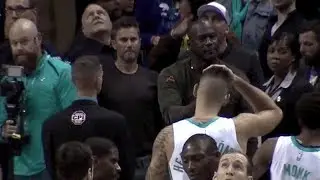 The GOAT Michael Jordan Hits Malik Monks Head!!!
