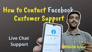 How to contact facebook support ||facebook live chat support 2022