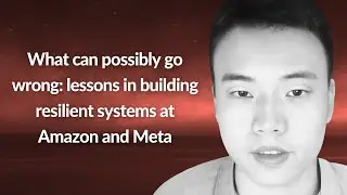 Lessons in building resilient systems at Amazon and Meta | Zuodong Xiang | Conf42 IM 2024
