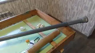 Приспособление для транспортировки длинных коллинеарных антенн.