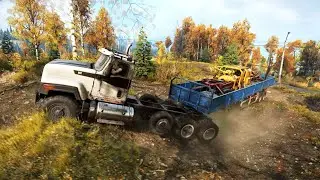 Drilling Operations in Smithville Dam | CAT CT681 | SnowRunner