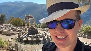 A message from the Ancient Oracle at Delphi! I am at the Temple of Athena Pronaia. Enjoy!