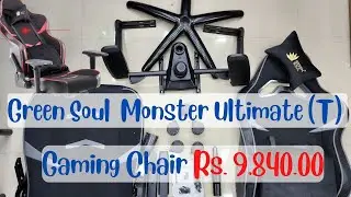 Green Soul Renewed Monster Ultimate (T) Gaming Chair Unboxing ll  Green SoulGaming Chair under 10000