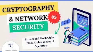 Stream Cipher and Block Cipher | Block Cipher modes of Operation | Cryptography AKTU