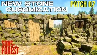 Stone Doorways, Windows, Shutters & More Patch 07 Sons of the Forest