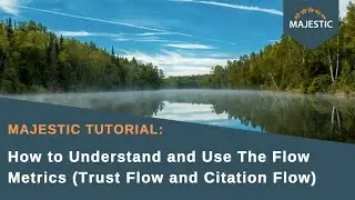 Majestic Tutorial: How to Understand and Use The Flow Metrics (Trust Flow and Citation Flow)