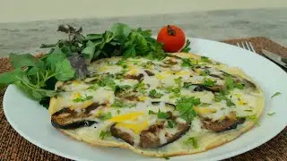 If you have 1 eggplant and egg try this recipe | easy food with eggplant | eggplant appetizer