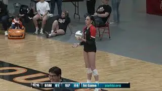 Benilde-St. Margaret's vs St. Louis Park Volleyball Oct. 15, 2024