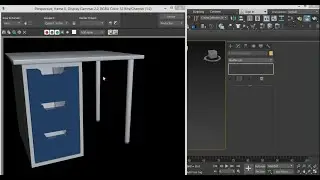 Modeling Basic Skills - Modeling office desk in 3ds max- Lesson 9