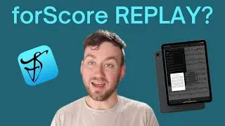 What is forScore Replay?