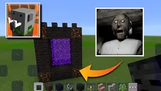 How To Make a PORTAL to the GRANNY HOUSE Dimension in Craftsman: Building Craft
