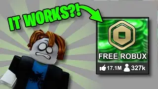 This roblox map gives Free Robux... (NOT CAP)