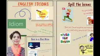 English Idioms by Dr. Madhuri Goswami -  English Vocabulary Lesson