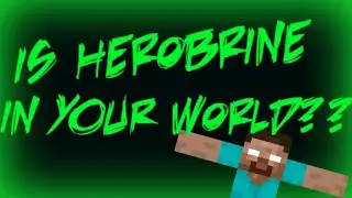 Ways to Tell Herobrine is in Your World! (1.8.1) SIGNS OF HEROBRINE