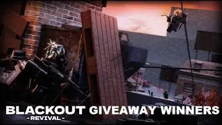 BLACKOUT GIVEAWAY WINNERS