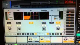 Behringer BCF2000 controling X32 Edit