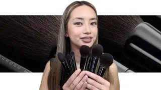 Chikuhodo Z-Series Face and Eye Brush Demo | Comparisons