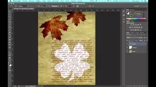 Como llenar cualquier forma un texto en Photoshop