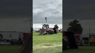 Broke FMX  freestyle motocross jump at TRUCKFEST Scotland 2024 #truckfest