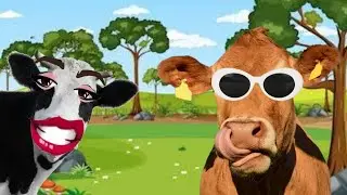 Fanny cow dance । cow song & cow video 2024 । cow dance mix. dancing cow ।।