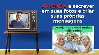 Como escrever mensagens nas suas fotos