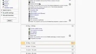 Moodle - Switch role to... block