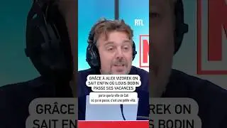 Grâce à Alex Vizorek, on sait enfin où Louis Bodin passe ses vacances 🌱🤣